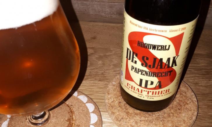 de sjaak ipa in glas